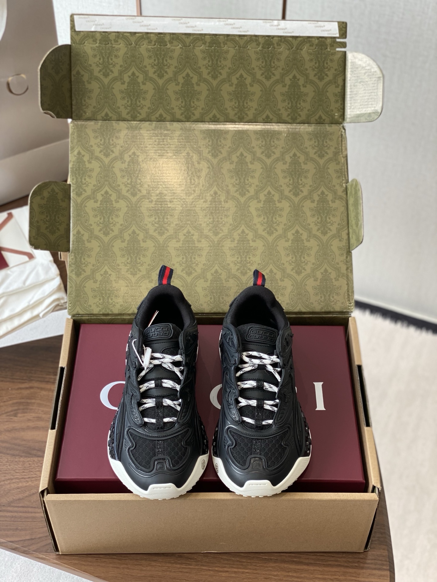 구찌 cub3d 시리즈 키높이 스니커즈