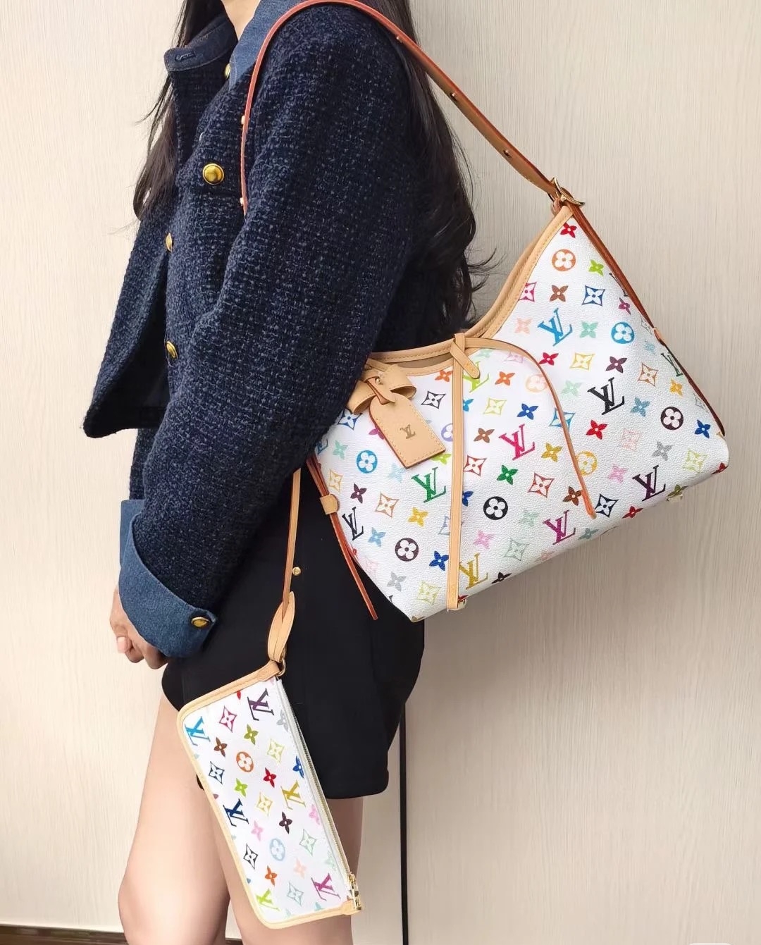 루이비통 캐리올 PM  캔버스