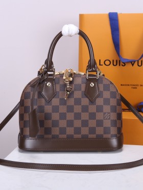 루이비통  알마 BB 다미에 에벤